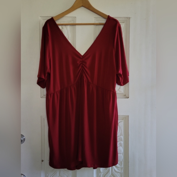 torrid Tops - Torrid Women's Plus Size Burgandy Red Top Size 3X